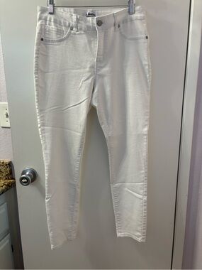 d. jeans Women's White Slim Jeans Size 8